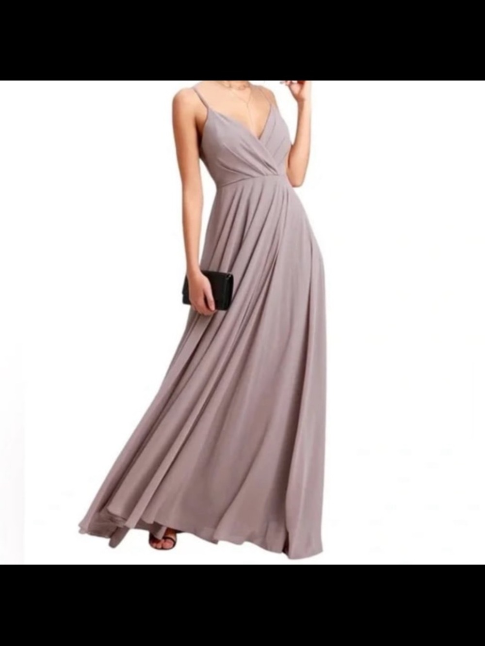 Lulus All About Love Maxi Dress Taupe Small